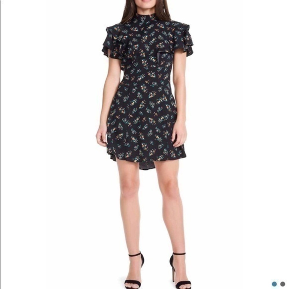 AFRM black mini dress